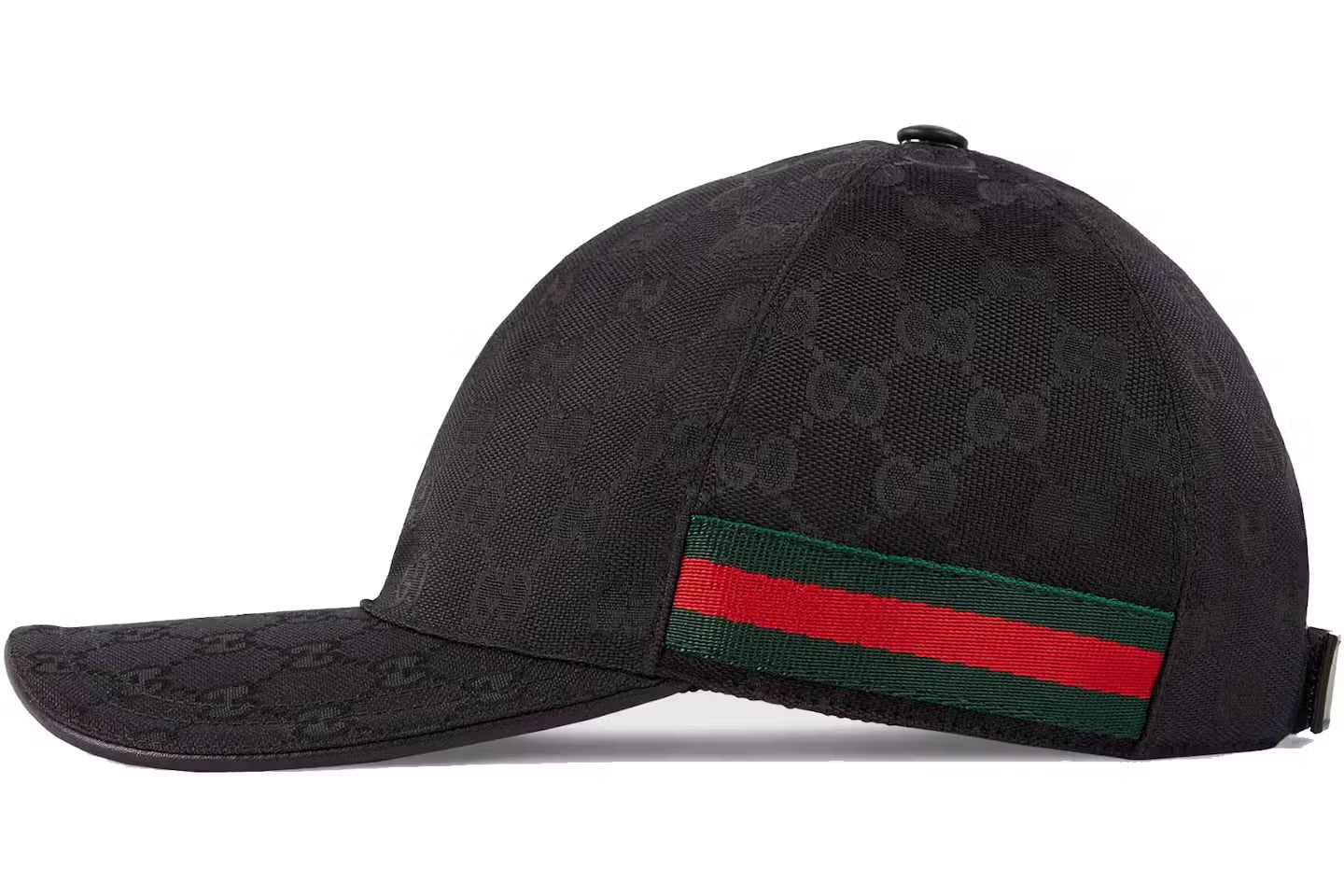 Casquette en toile noir GG