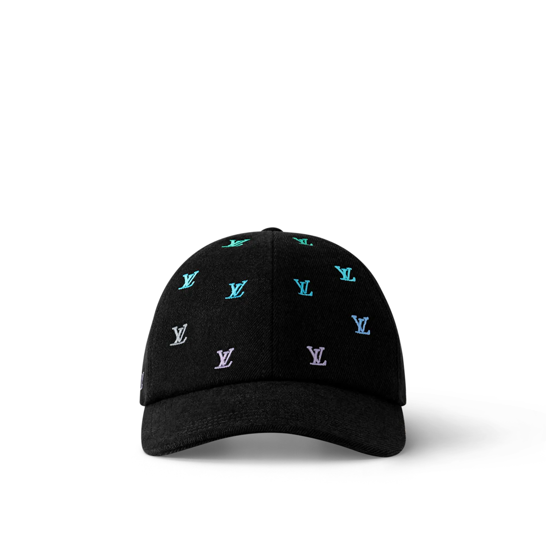 Casquette LV Blason Shading Denim
