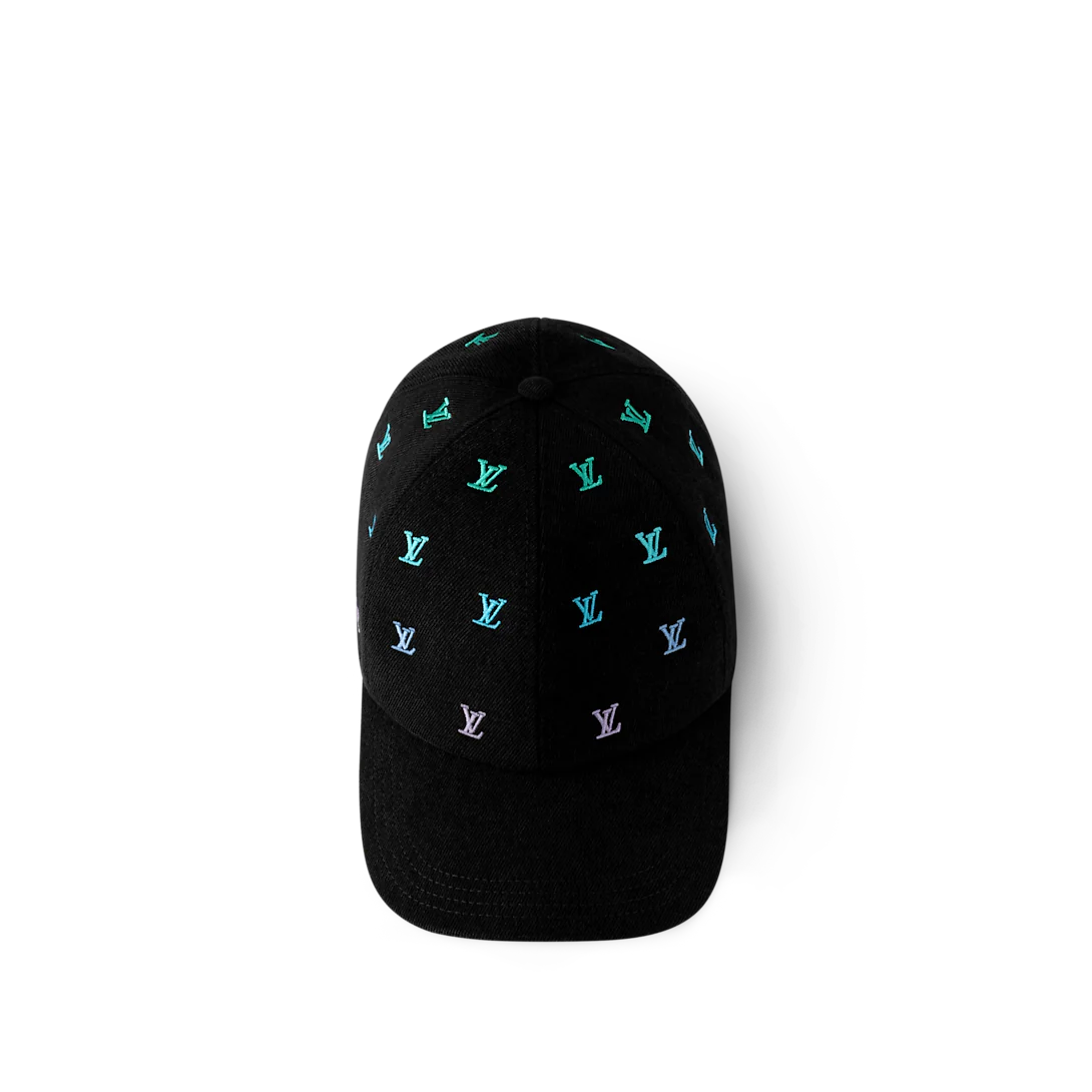 Casquette LV Blason Shading Denim