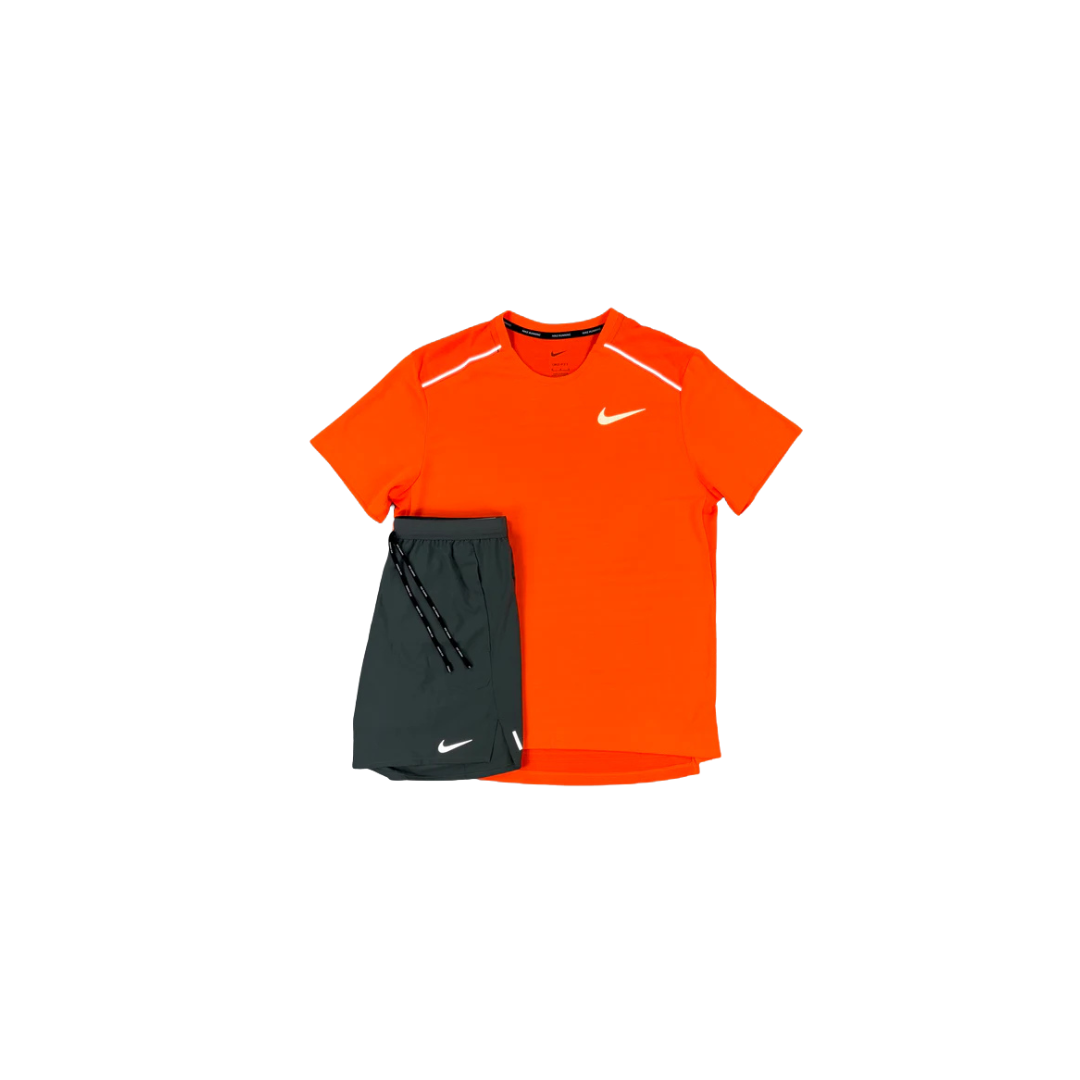 Nike Miler 1.0 SET - ORANGE TOTAL