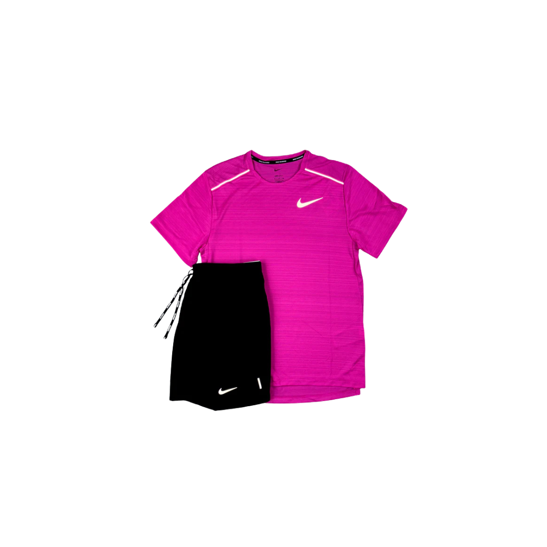 Nike Miler 1.0 SET - ROSE VIF