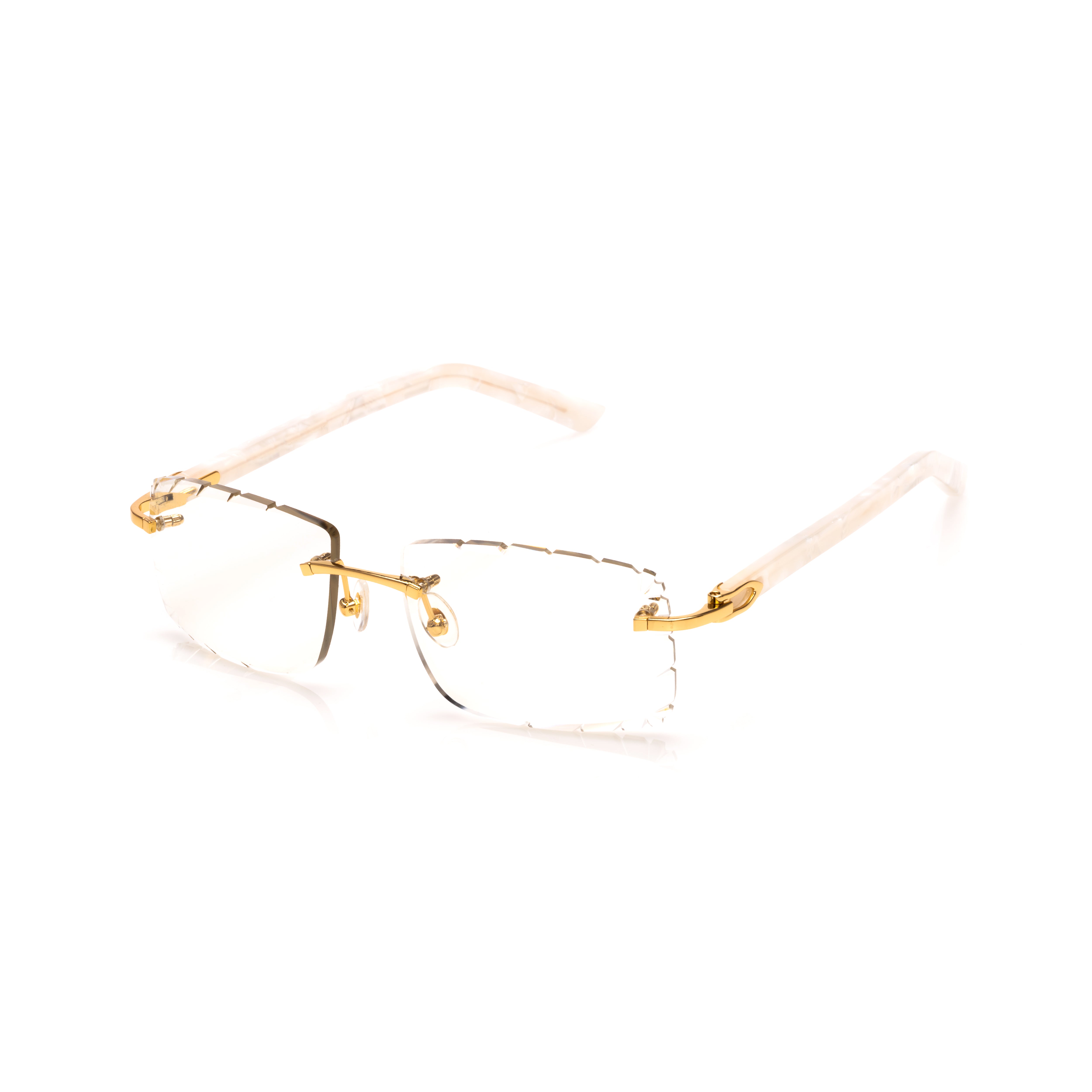 CT-46 Cristal White diamond cut transition