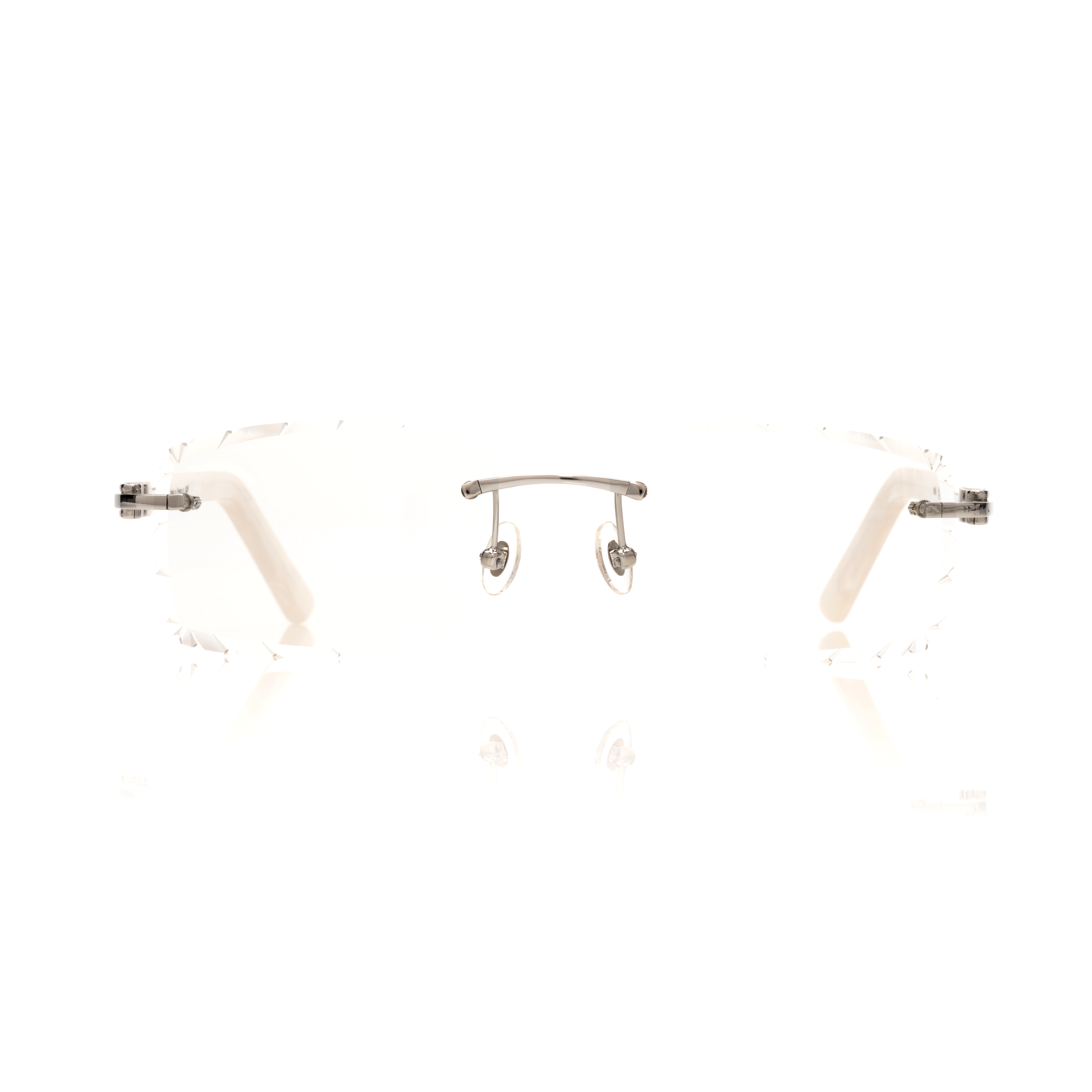 CT-46 Cristal White diamond cut transition