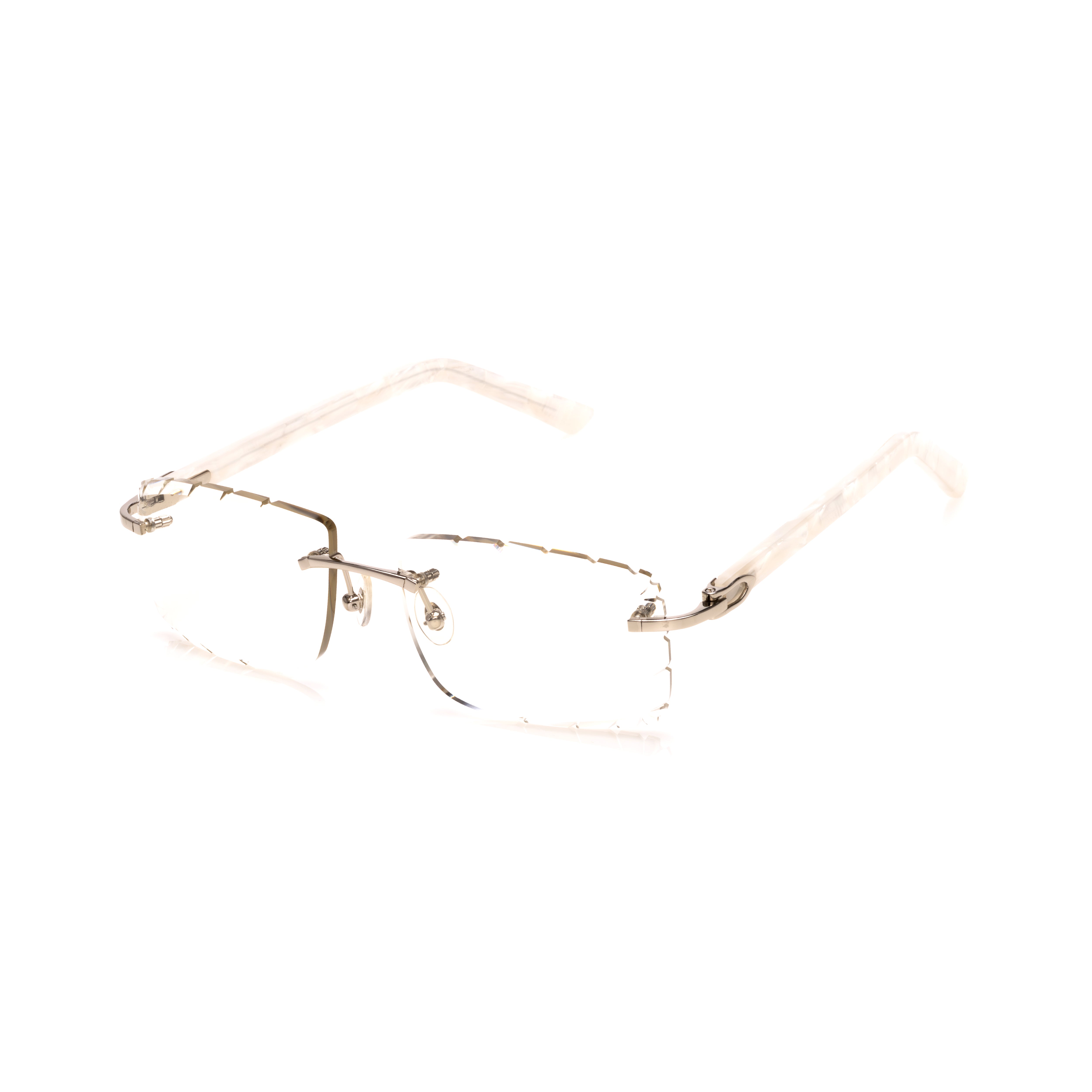 CT-46 Cristal White diamond cut transition
