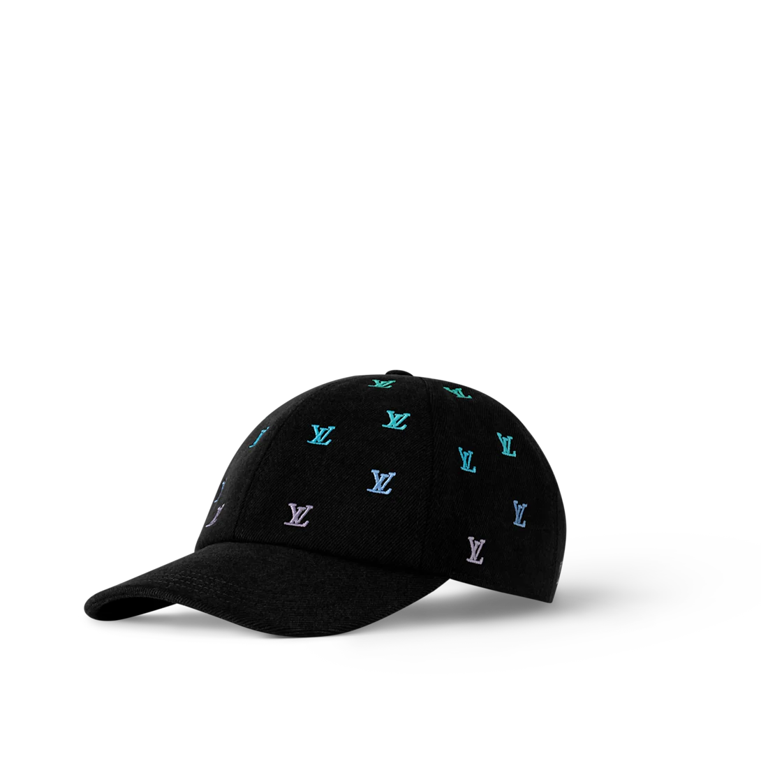 Casquette LV Blason Shading Denim