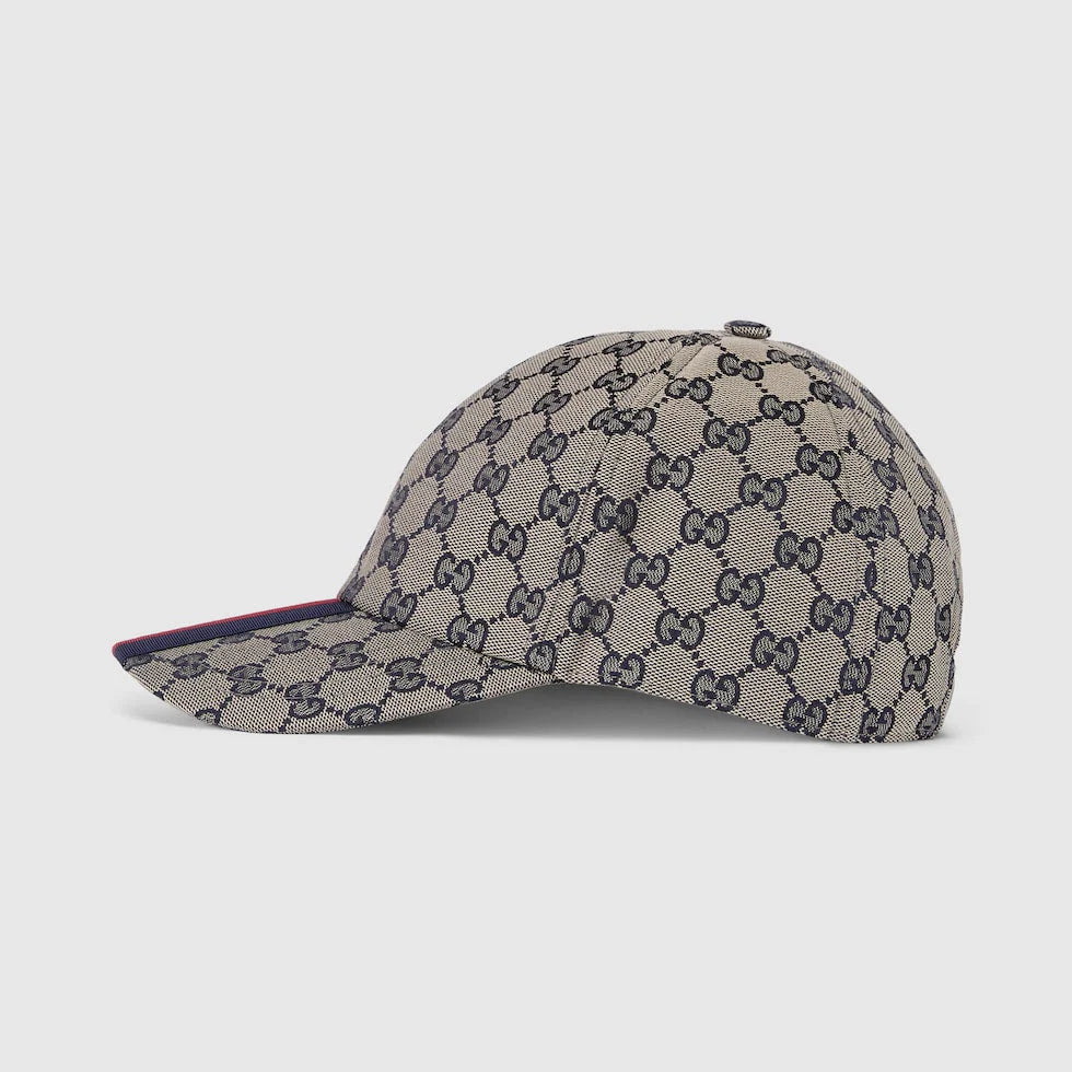Casquette en coton GG avec Bande Web